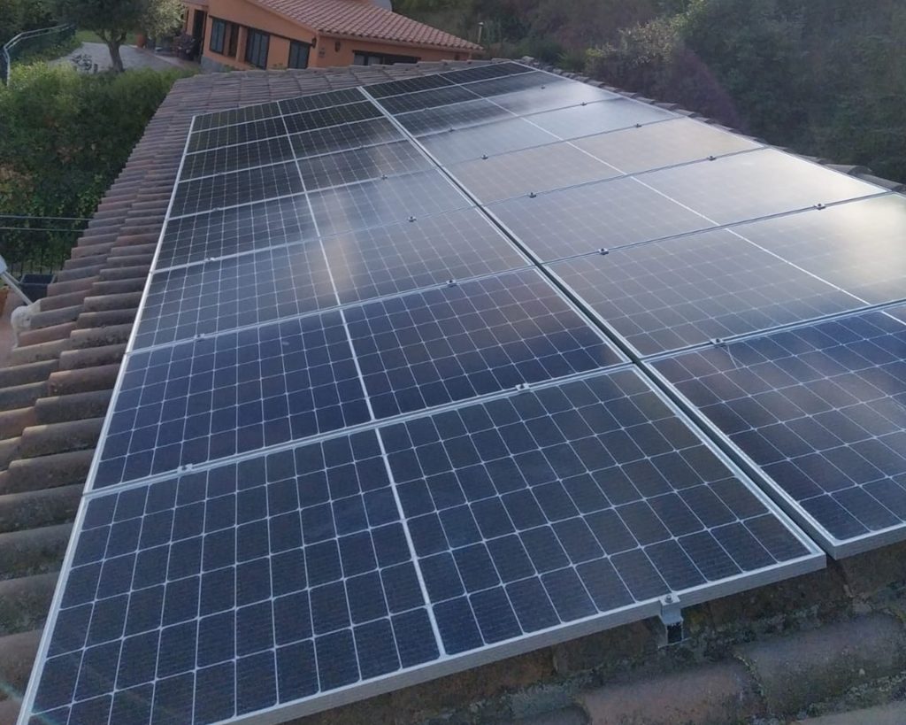 Sistema fotovoltaico de 6kWp